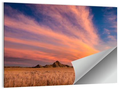 Toadstool State Park Sunset Wall Art