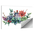 Succulent and Cactus Bouquet Wall Art