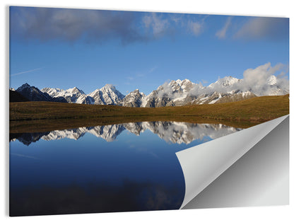 Svaneti Lake Reflection Wall Art