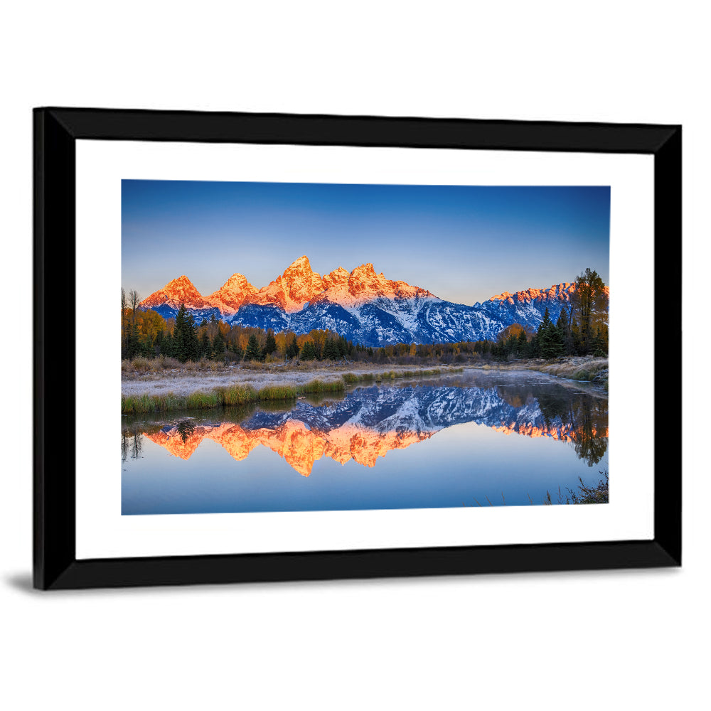 Schwabacher Landing, Grand Teton Sunrise Wall Art