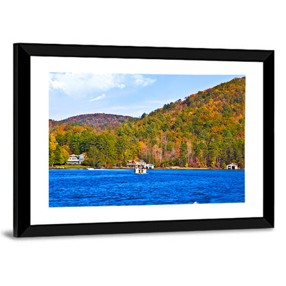 Lake Burton Autumn View Wall Art