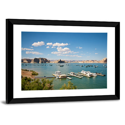 Lake Powell Marina, Page Arizona Wall Art
