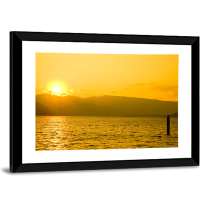 Lake Chelan Sunset Wall Art