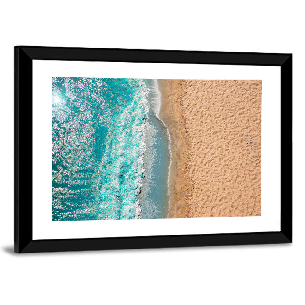 Coastline Beach Wall Art