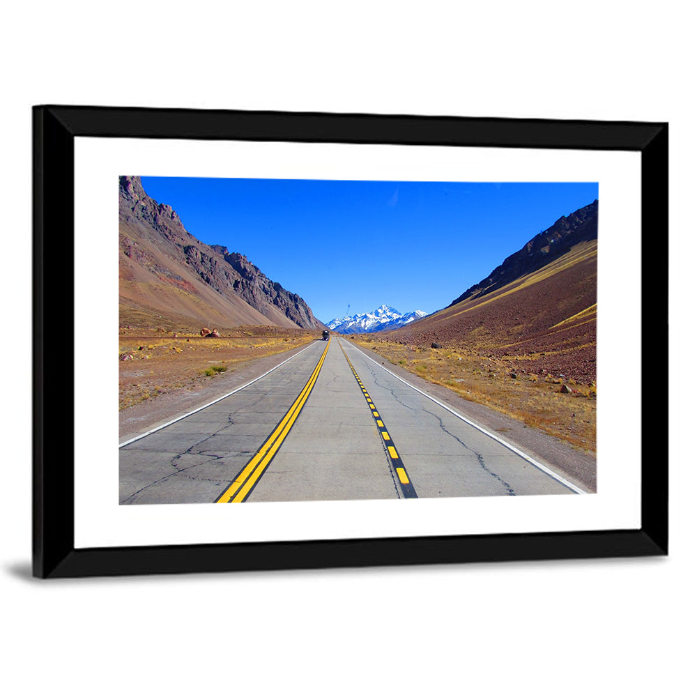 Road to Mount Aconcagua Wall Art