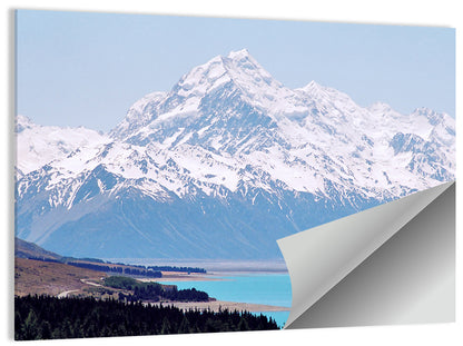 Lake Pukaki and Aoraki Mount Cook Wall Art