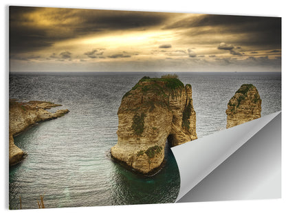 Pigeon Rocks, Raouché Wall Art