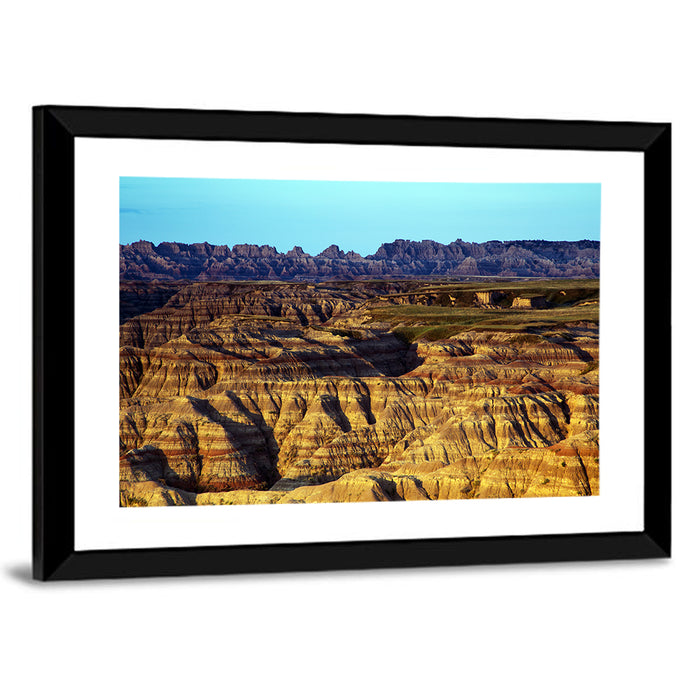 Badlands National Park Wall Art as a framed print