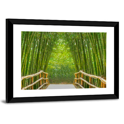 Bamboo Alley Wall Art