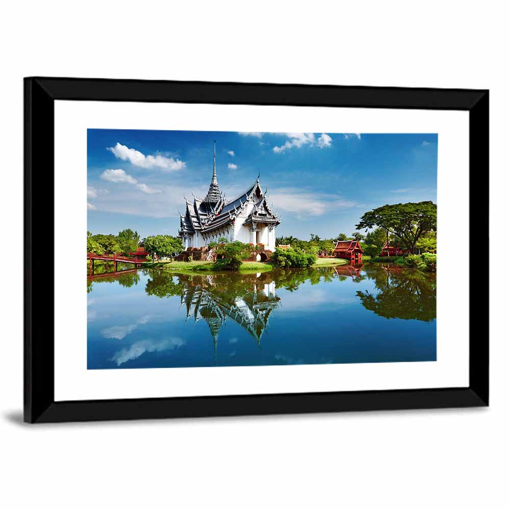 Phra Kaew Pavilion, Ancient City Wall Art