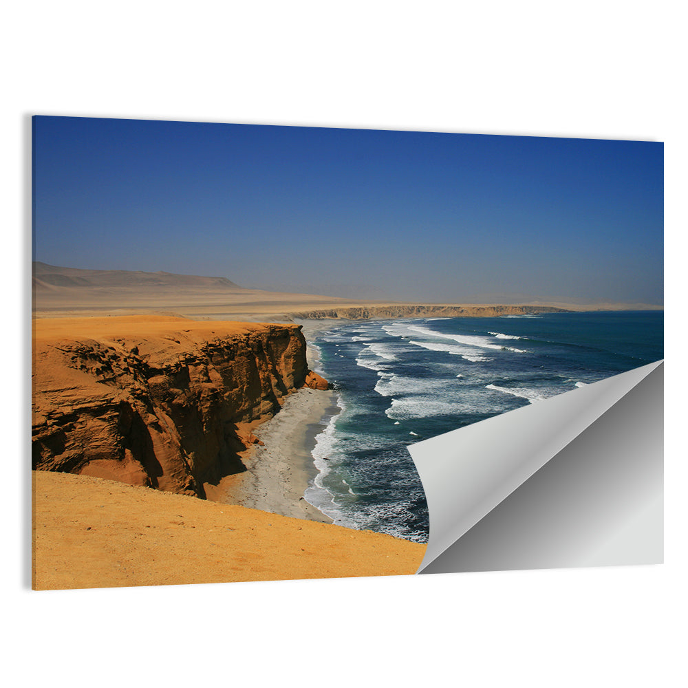 Red Cliffs of Paracas Wall Art