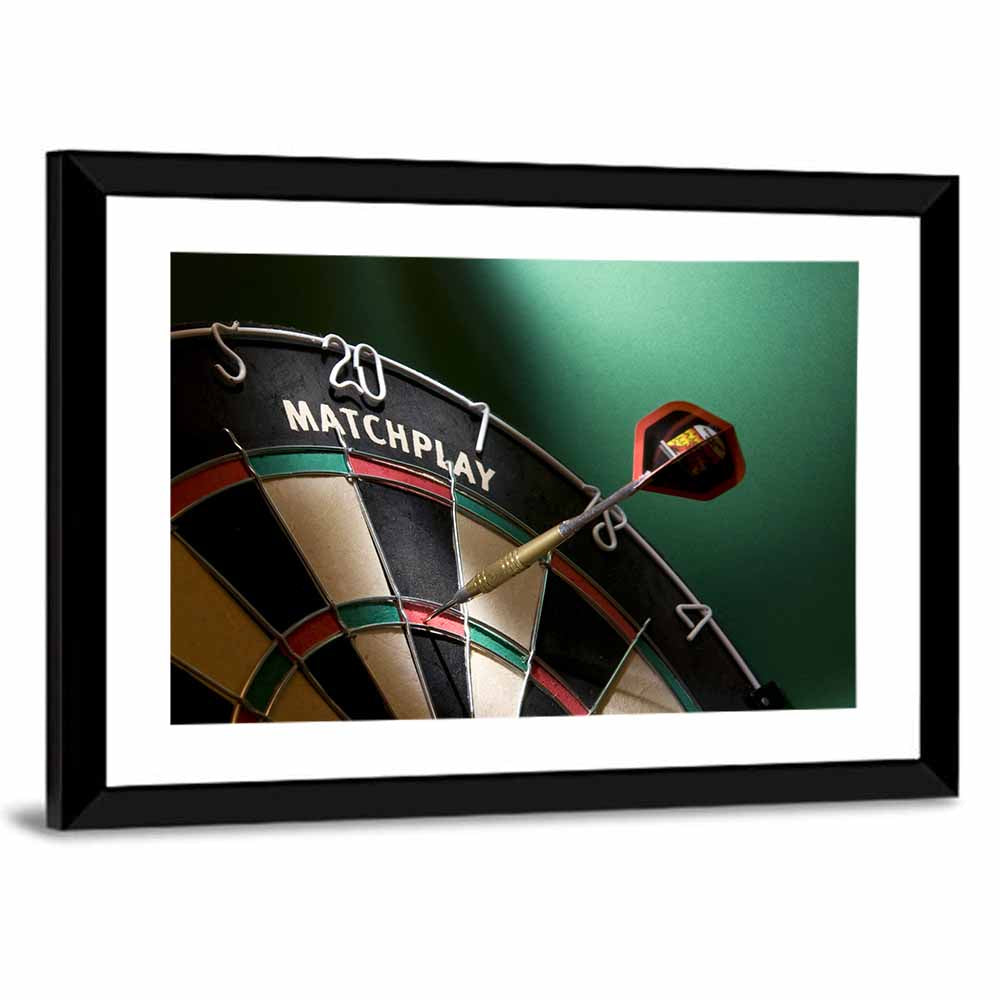 Double Twenty Dart Close-up Wall Art