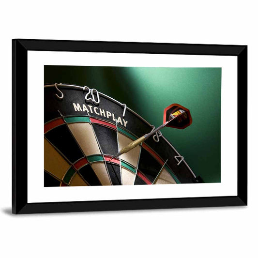 Double Twenty Dart Close-up Wall Art