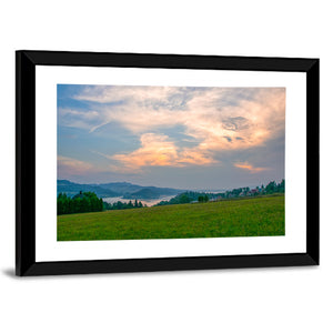 Czorsztynskie Lake Meadows Wall Art