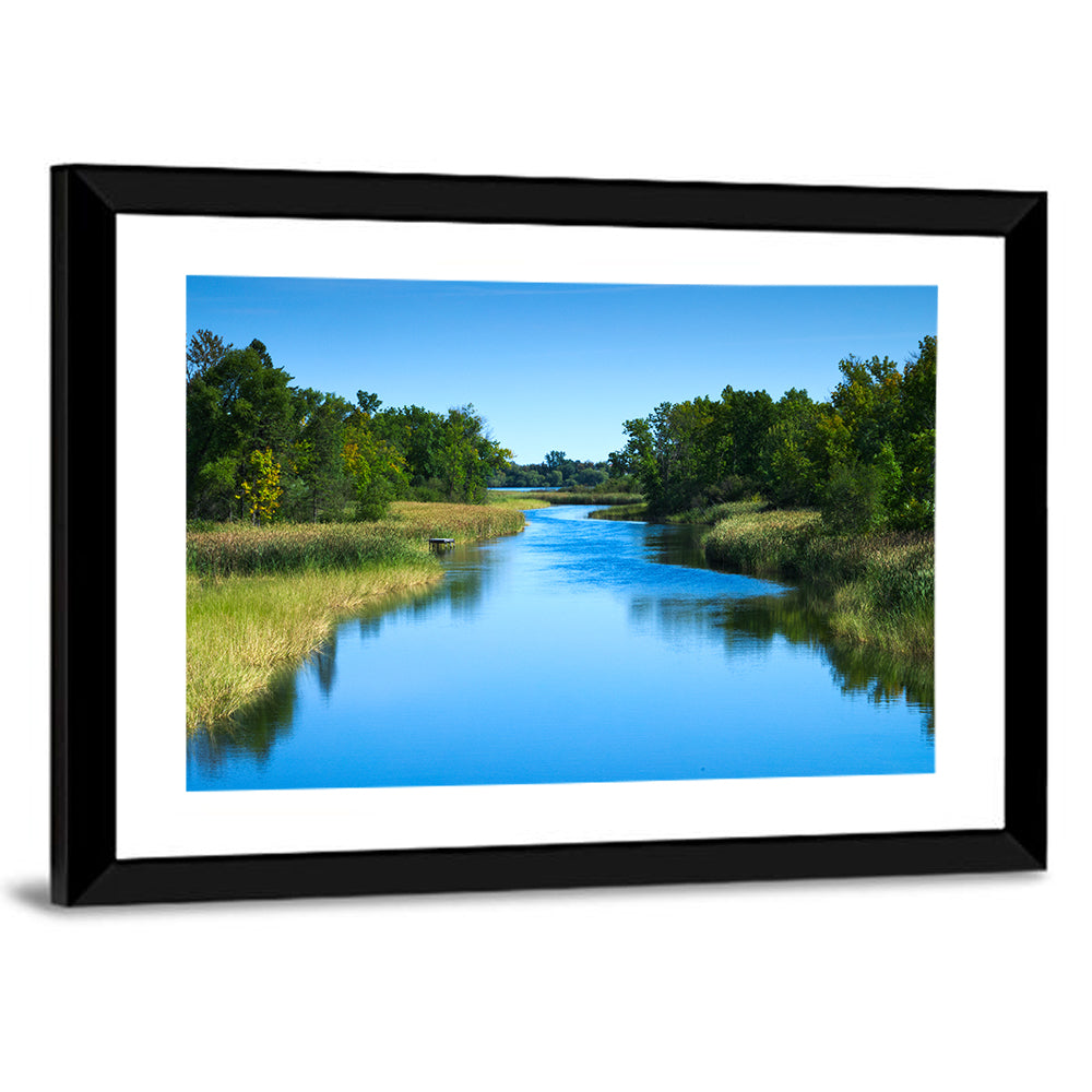 Mississippi River Landscape Wall Art