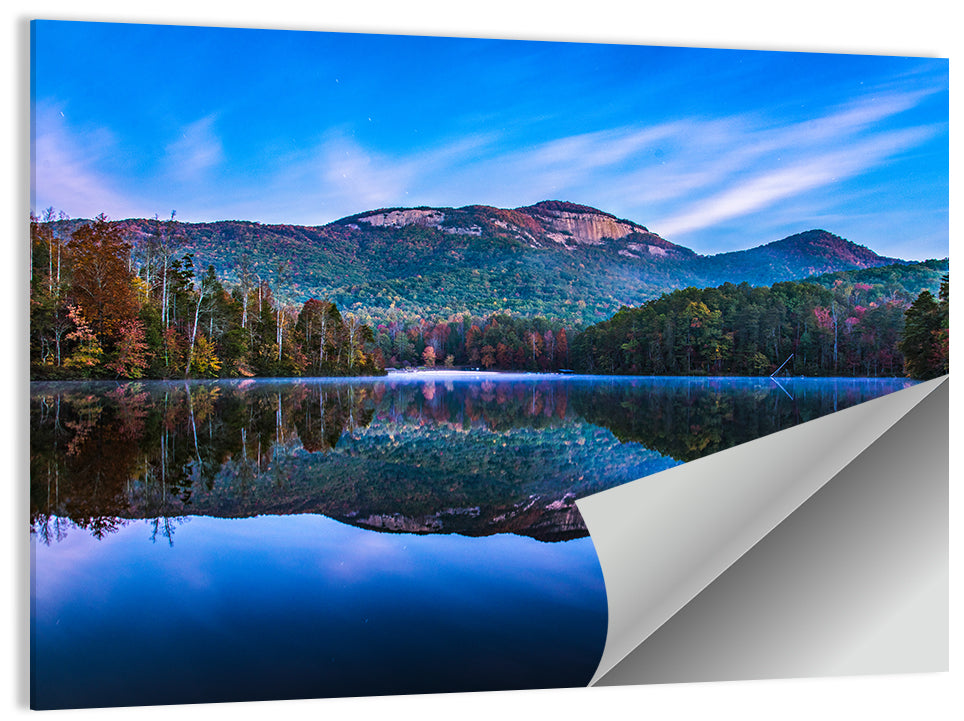 Pinnacle Lake Reflection Wall Art
