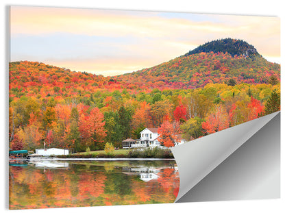 Groton Lakehouse Reflection Wall Art