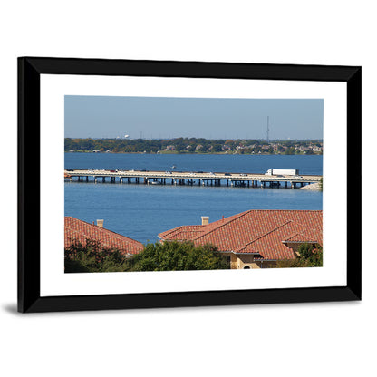 Lake Ray Hubbard Bridge View Wall Art