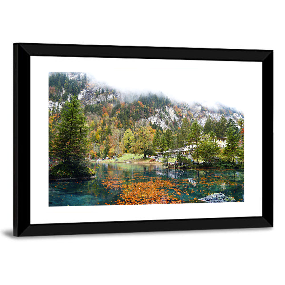 Blausee Autumn Lake Wall Art