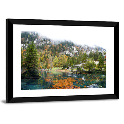Blausee Autumn Lake Wall Art