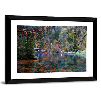 Blausee Lake Reflections Wall Art