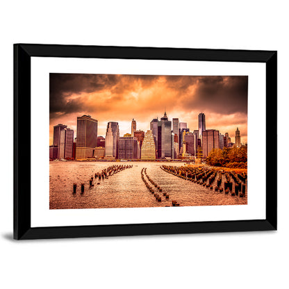 Lower Manhattan Financial District Wall Art