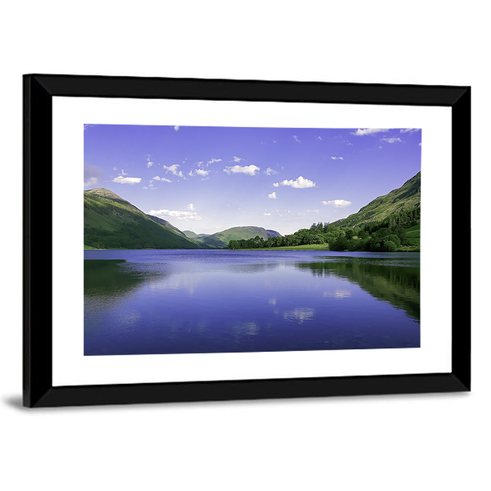 Cumbria Lake Reflection Wall Art
