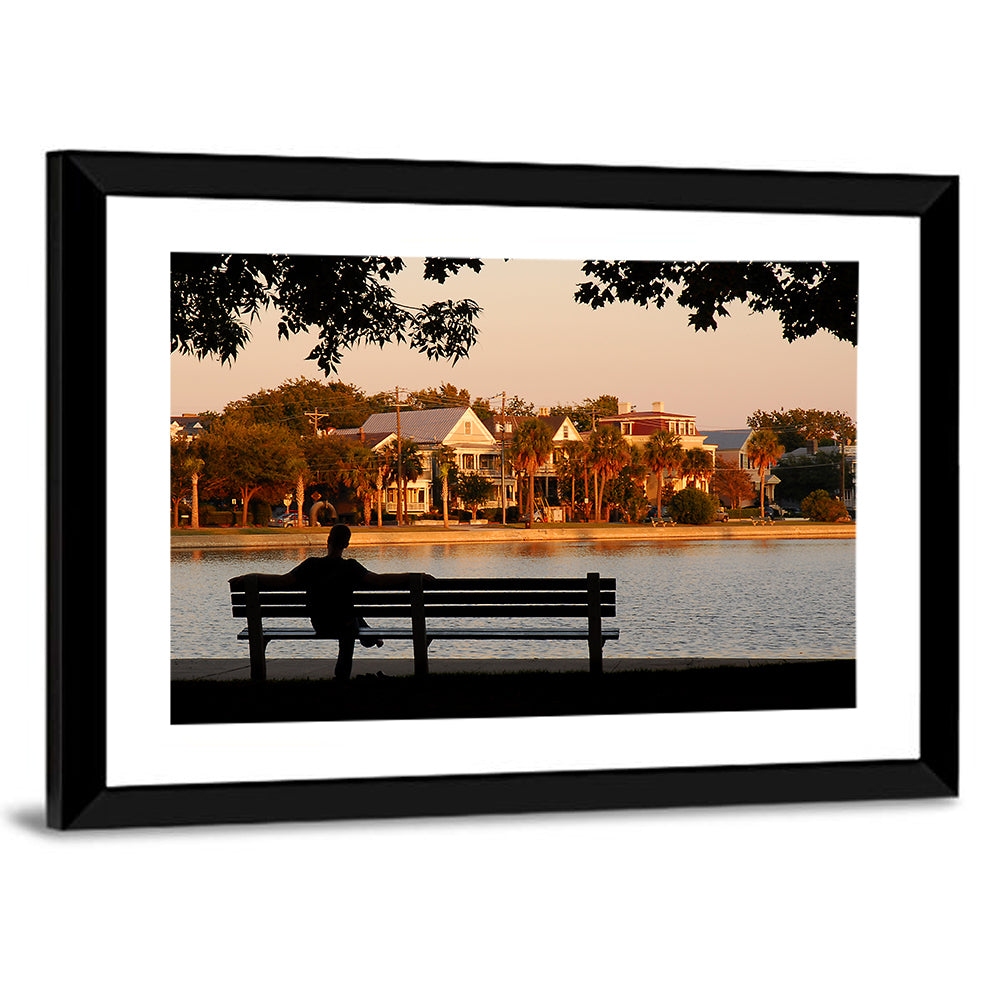 Colonial Lake, Charleston Wall Art