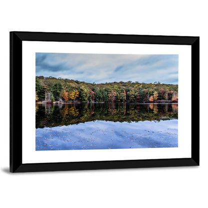Lake Kanawauke Reflection Wall Art