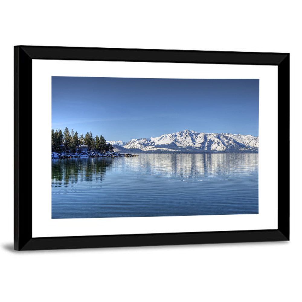 Elk Point Lake Tahoe Reflection Wall Art
