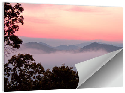 Smogy Foothills Dawn Wall Art