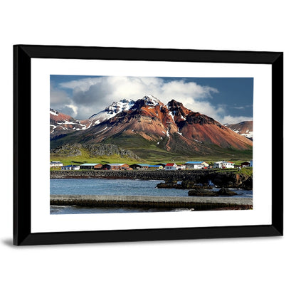 East Fjords Harbor Village Wall Art