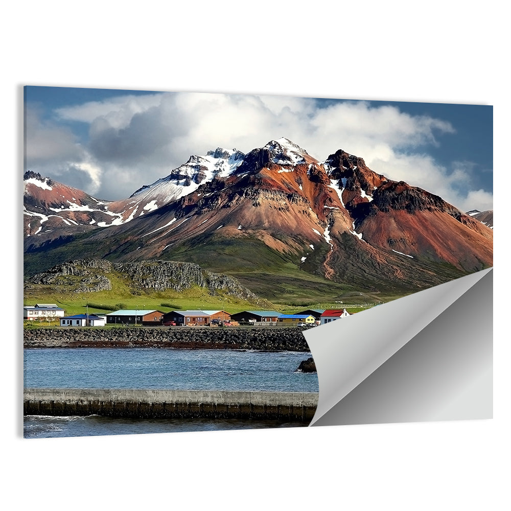 East Fjords Harbor Village Wall Art