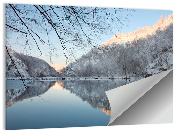 Kozjak Lake Wall Art as a poster print