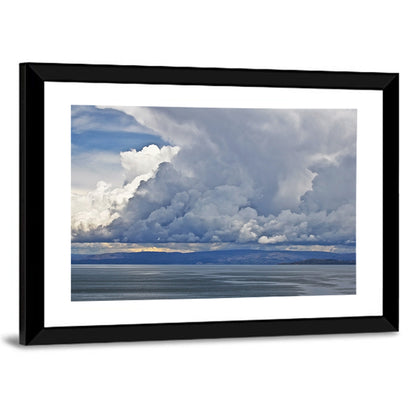 Lake Titicaca Moody Cloudscape Wall Art