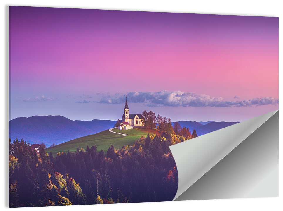 Saint Leonard Hilltop Church Wall Art