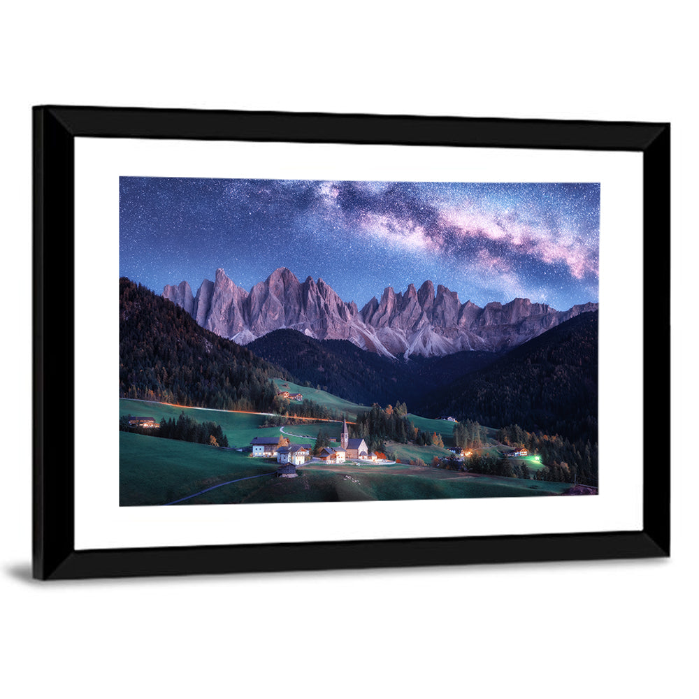 Santa Maddalena Night Sky Wall Art