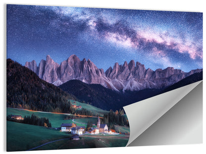 Santa Maddalena Night Sky Wall Art