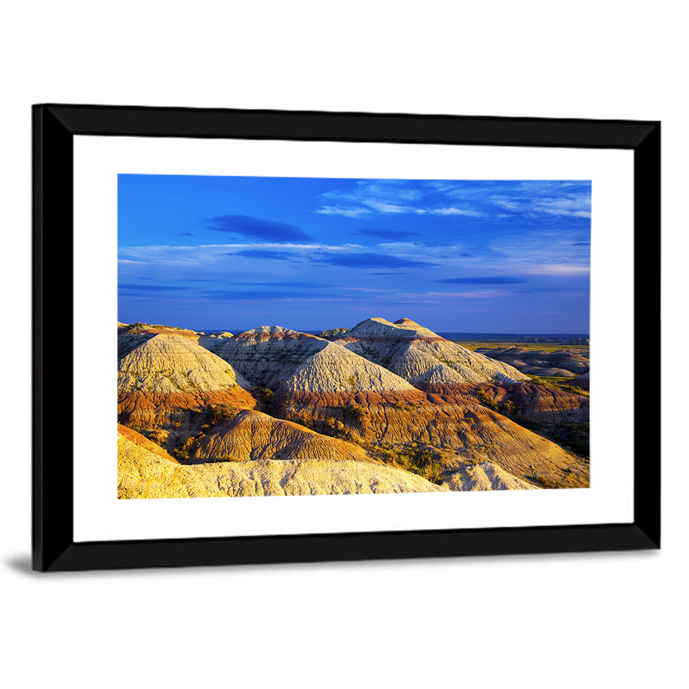 Badlands National Park Golden Hour Wall Art