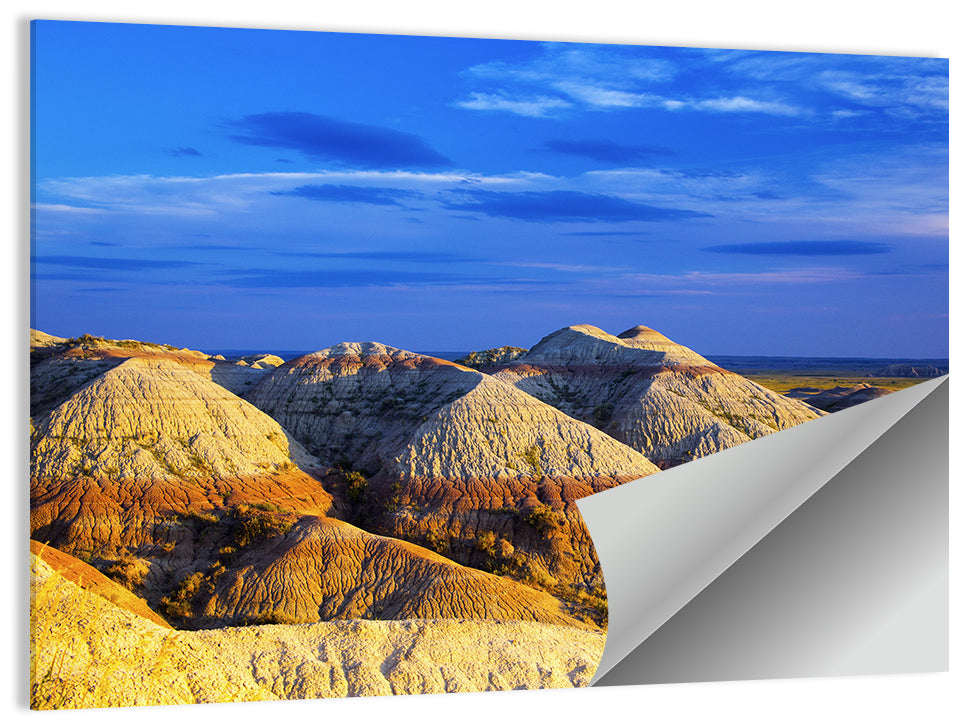 Badlands National Park Golden Hour Wall Art