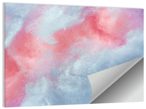 Cotton Candy Abstract Wall Art