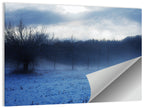 Snowy Italian Countryside Wall Art