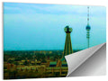 Baghdad Clock Tower Cityscape Wall Art