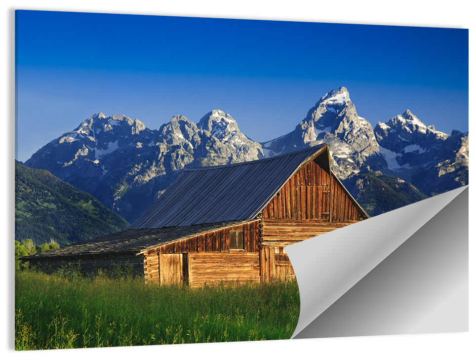 T.a. Moulton Barn, Grand Teton Wall Art