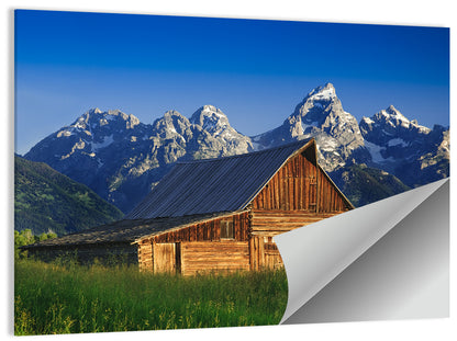T.a. Moulton Barn, Grand Teton Wall Art