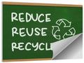 Reduce Reuse Recycle Chalkboard Wall Art
