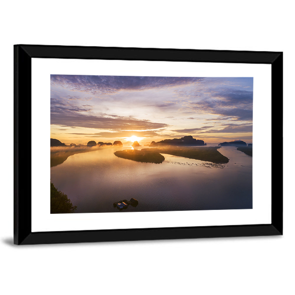 Phang Nga Bay Sunrise Wall Art
