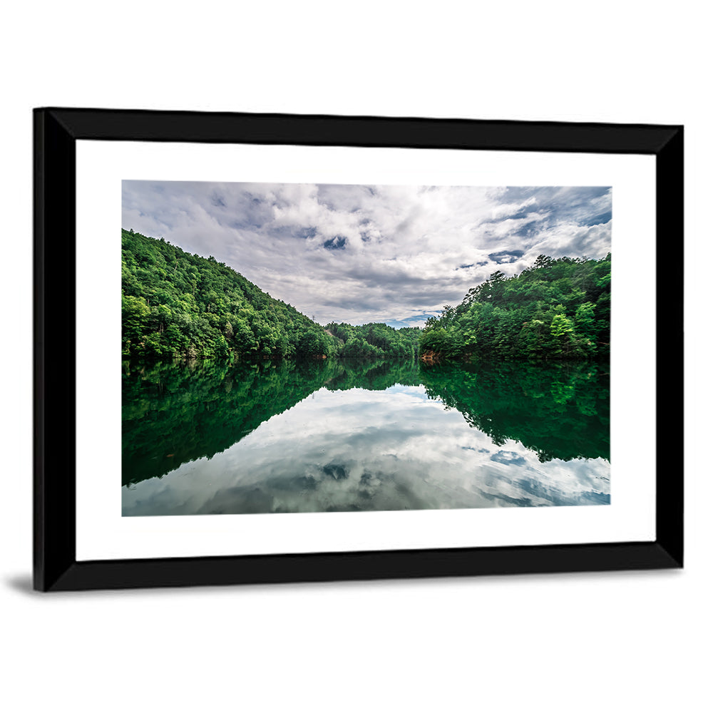 Lake Jocassee Reflection Wall Art