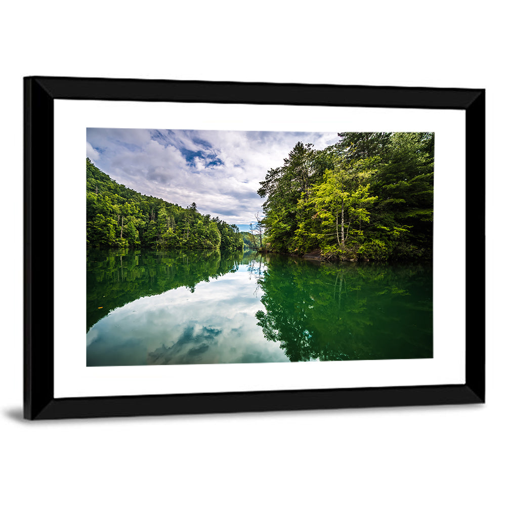 Lake Jocassee Reflection Wall Art