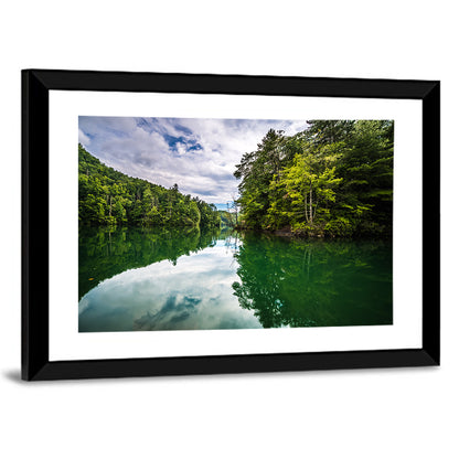 Lake Jocassee Reflection Wall Art